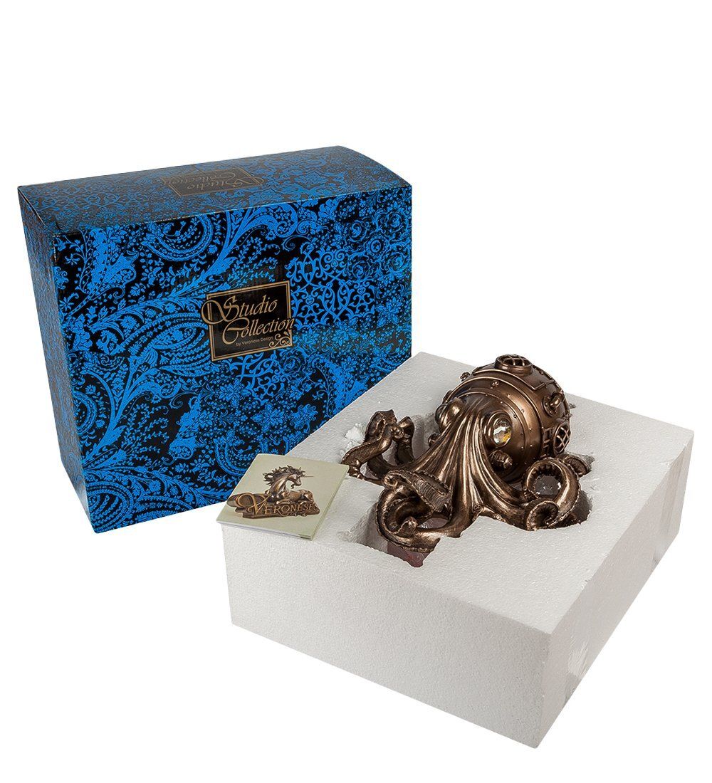 Veronese WS-390 Шкатулка в стиле Стимпанк «Осьминог»