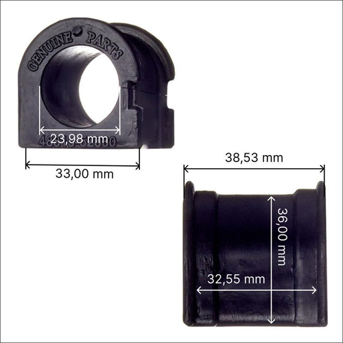 Втулка стабилизатора переднего Avantech ABH0173