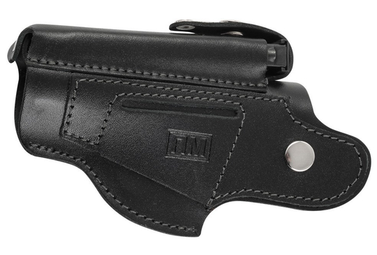 Кобура для ПМ поясная, с отделением для запасного магазина