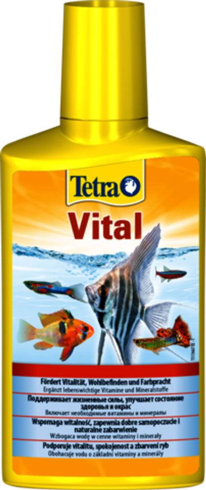 TETRA Vital Кондиционер для поддержания жизненных сил, улучшения состояния здоровья и окраса у рыбок, 100 мл