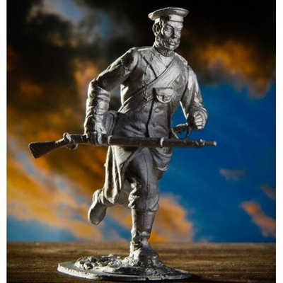 Оловянный солдатик Рядовой 23 егерского Украинского полка, 1854 г.