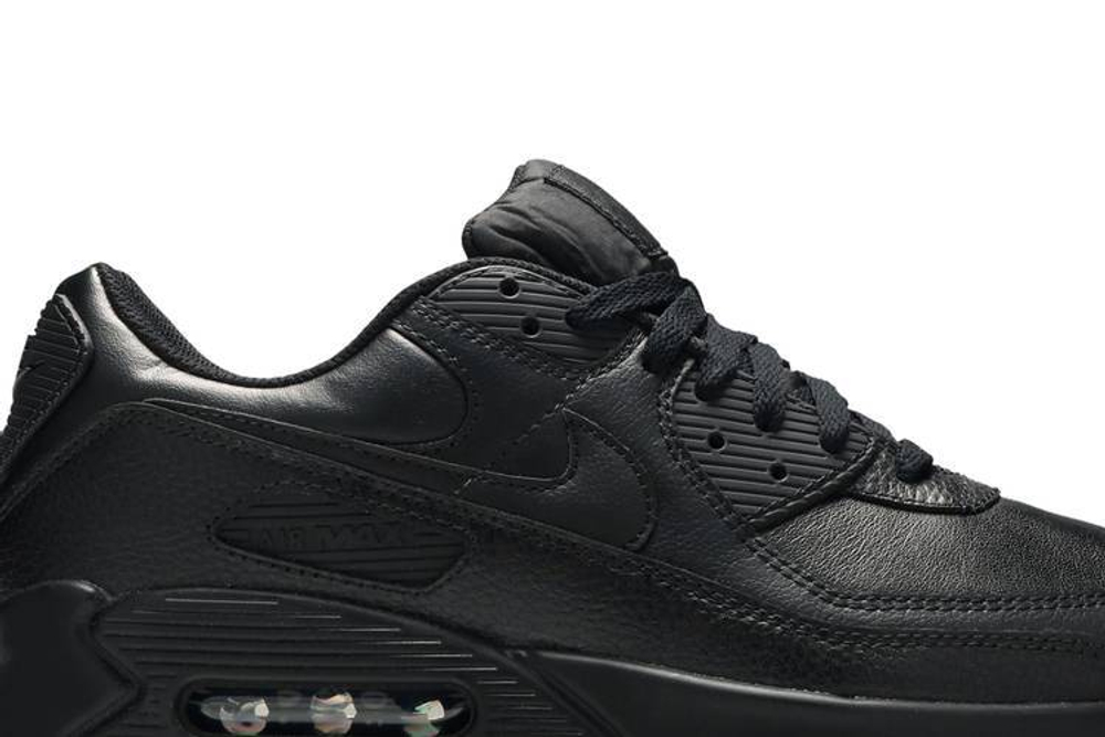 Кроссовки Nike Air Max 90 Leather "Triple Black"