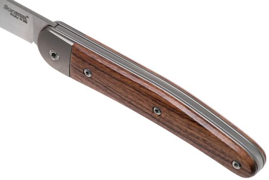 Складной нож Lion Steel "Jack" L/JK1 ST c клинком из стали Böhler M390 Microclean®, рукоять дерево (Сантос)