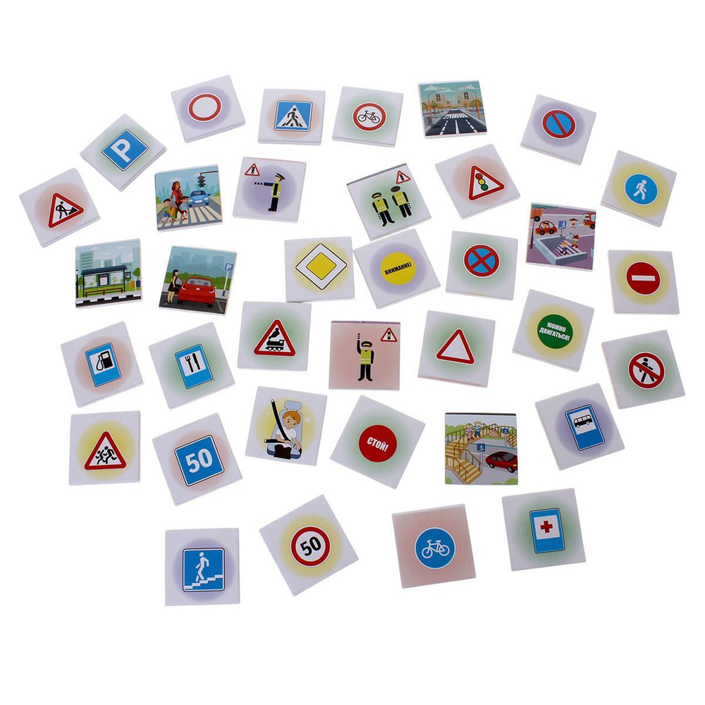 Азбука магнитная. Дорожная (Ракета)