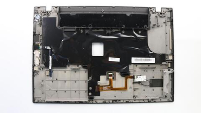 Верхняя панель клавиатуры (топкейс) для ноутбука Lenovo ThinkPad T440 (for FingerPrint, for NFC) черная (04X5471), оригинал