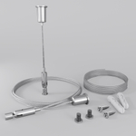 Комплектующие для профиля Led Strip ALM-3535R-PE-2M