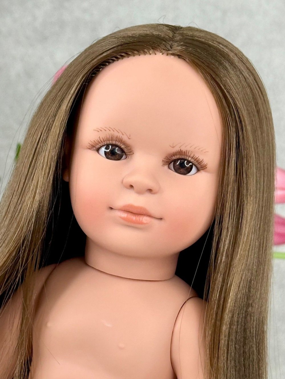 Кукла LAMAGIK виниловая 42см Nina без одежды (4210W)