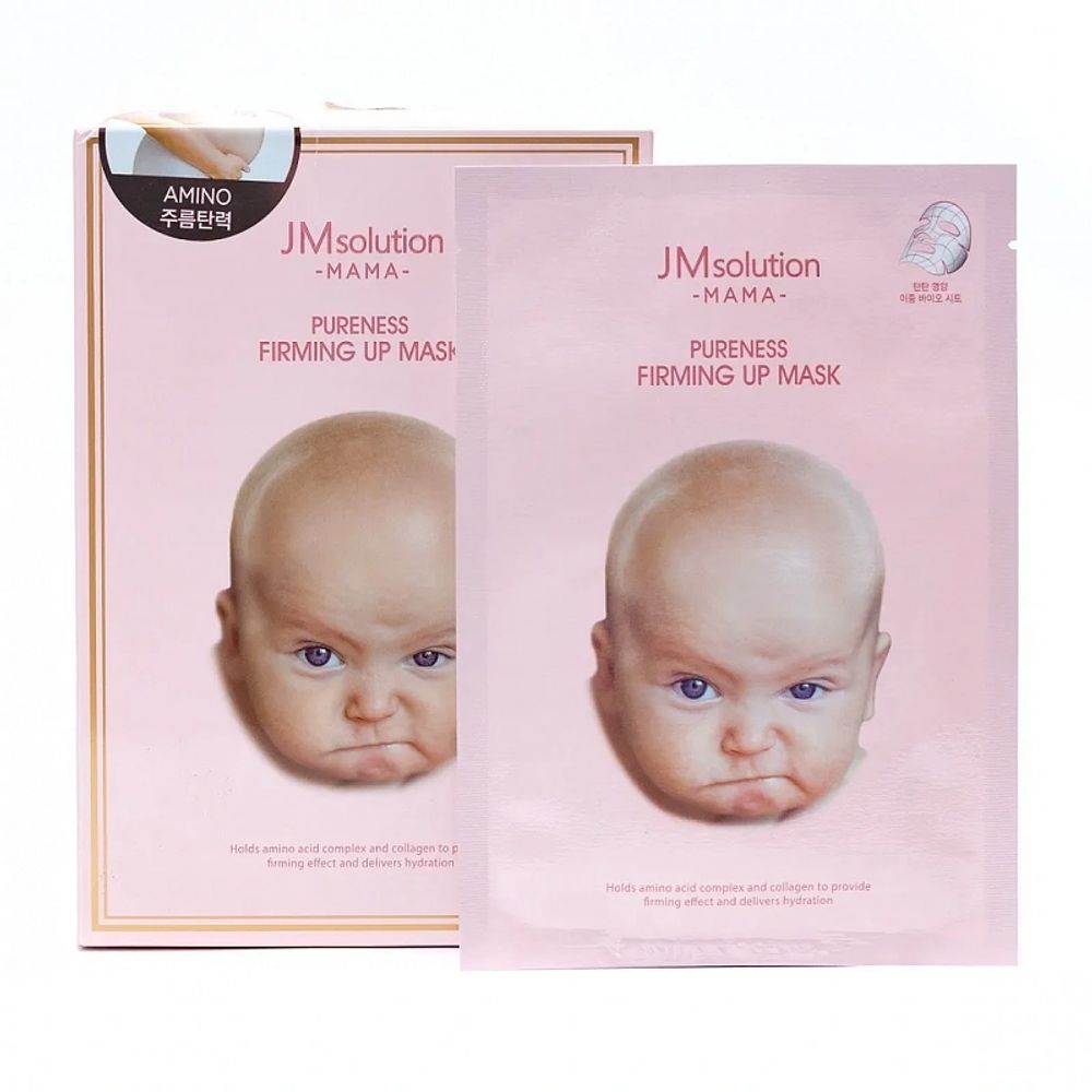 Маска тканевая JM Solution Mama Pureness Firming Up Mask гипоаллергенная 30 мл