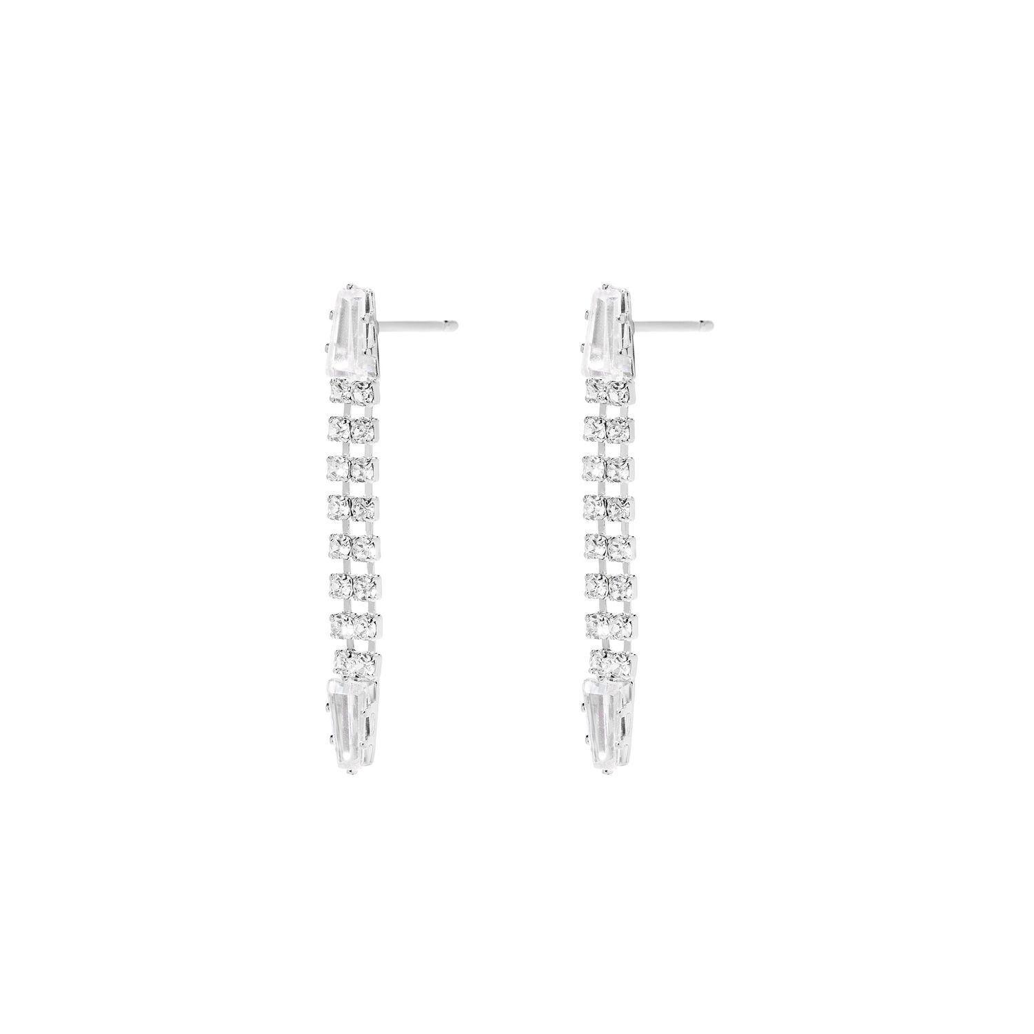 Серьги Double Chain Earrings