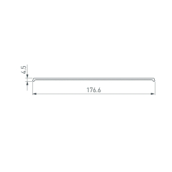 Экран ARH-POWER-W200-2000 OPAL (Arlight, Пластик) 027917
