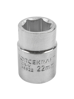 Головка 22мм 3/4''6гр. FORCEKRAFT FK-56522