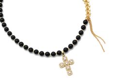 Колье Agata gold