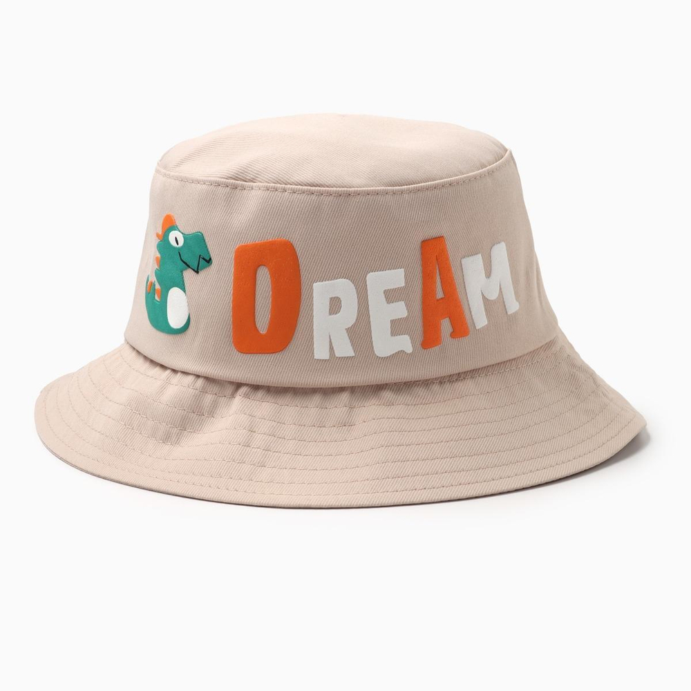 Панама детская "Dream", цв, бежевый, р-р 50-52см (MINAKU)