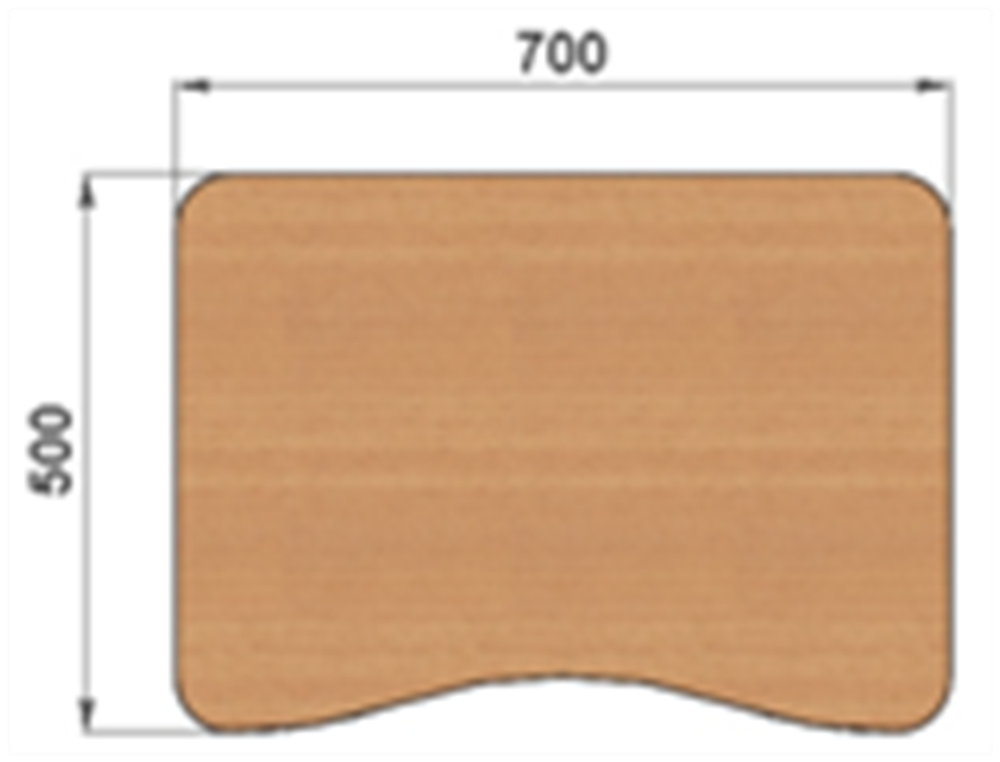 Парта одноместная Экстра Р