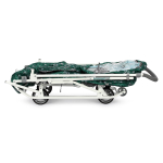 Санки-коляска "Наши Детки 3-1К" скандинавский зеленый