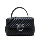 Кожаная сумка через плечо LOVE LADY PUFF BIG CL PLTT Pinko - черный(100042 A0GK)