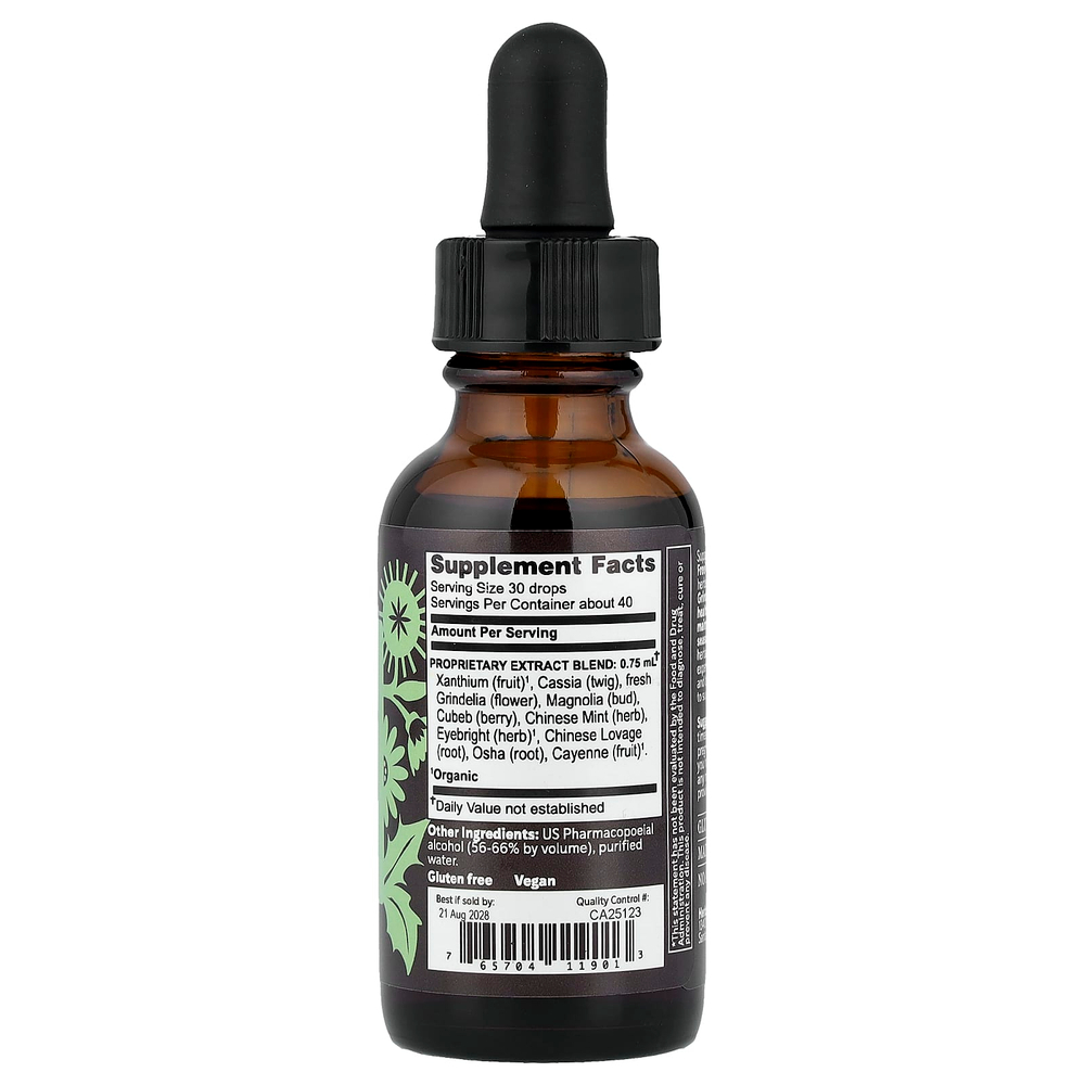 Herbs Etc., Congest Free™, 30 мл (1 жидк. унция)