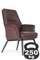 Кресло Batisto-ST C2018 Коричневый