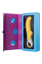 Вибратор Satisfyer Vibes Yummy Sunshine силикон желтый 22,5 см