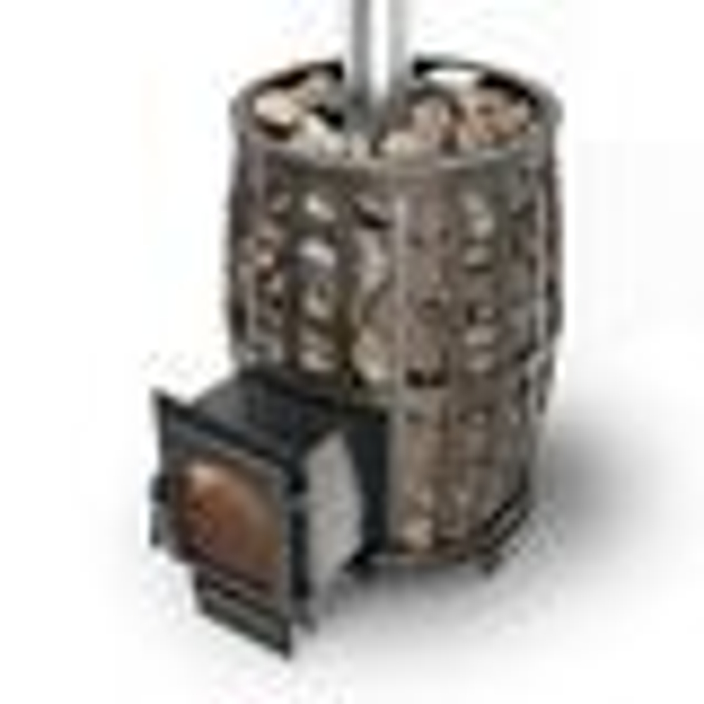 Дровяная печь-каменка Везувий Легенда Русский пар Ковка 24 (270) б/в