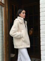 Куртка TEDDY, молочный