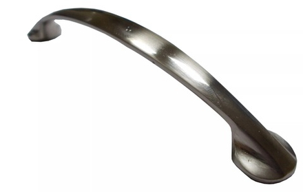 Ручка-скоба Медвежья лапка L-96мм Бруш никель 12209604 DV