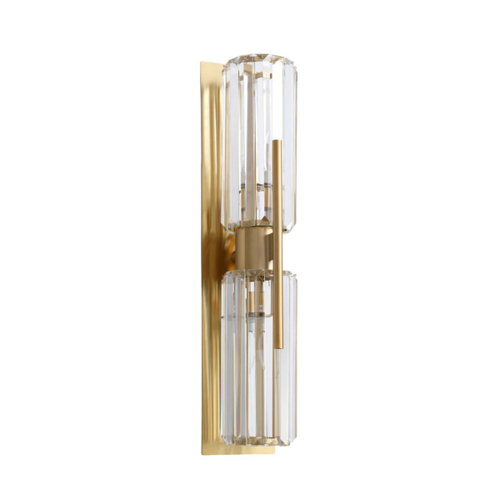 Настенный светильник 88183W/D500 gold/clear
