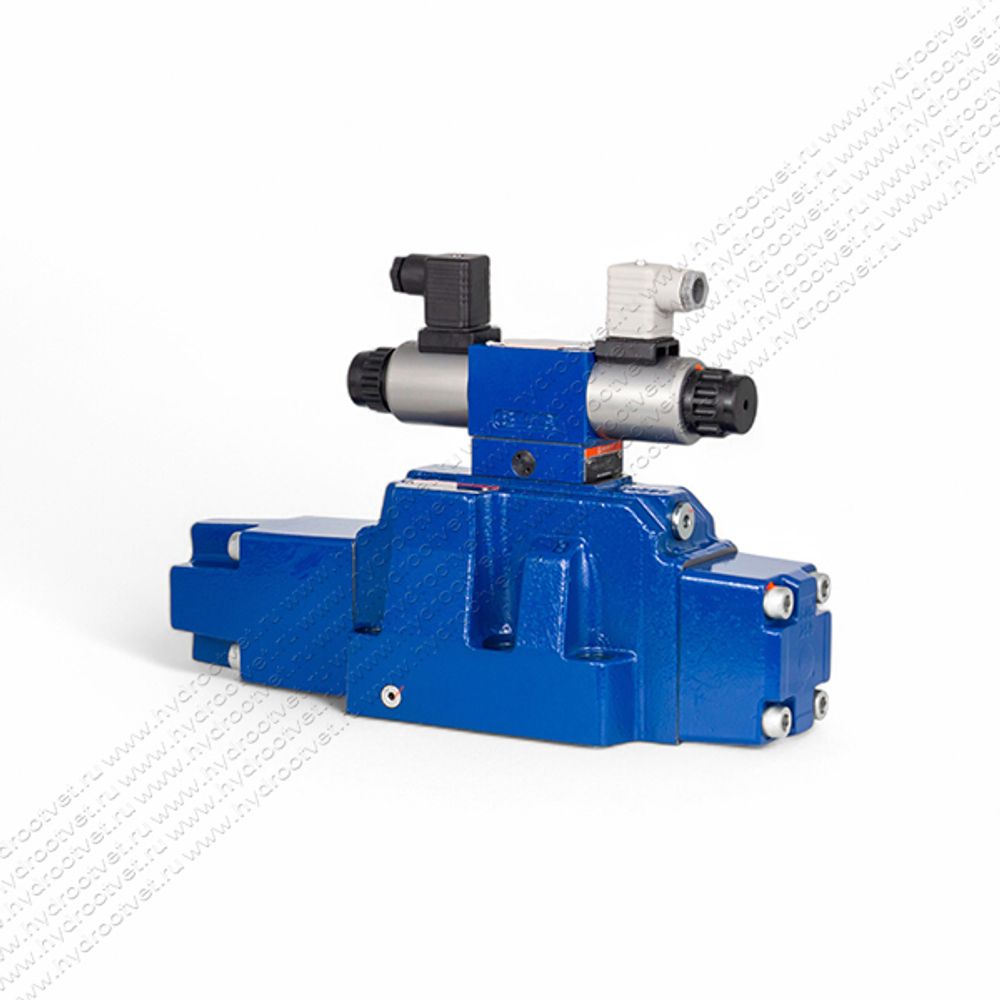 4WRZ25W6-220-7X/6EG24N9ETK4/D3V - Пропорциональный распределитель Ду25 без усилителя, номинальный расход 220 л/мин, схема W6, каналы управления ET - X и Y - внутренние