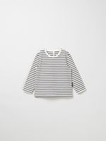 Лонгслив "Полоска Уголь"