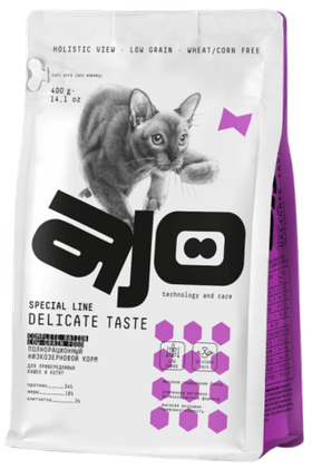 AJO Delicate Kitten Индейка 400гр.
