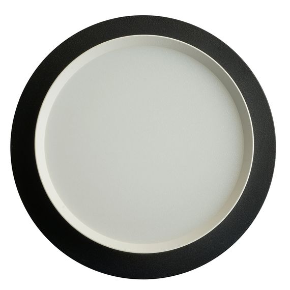 Светильник встраиваемый Feron DL507 потолочный GX53 черный + белый круг 51352