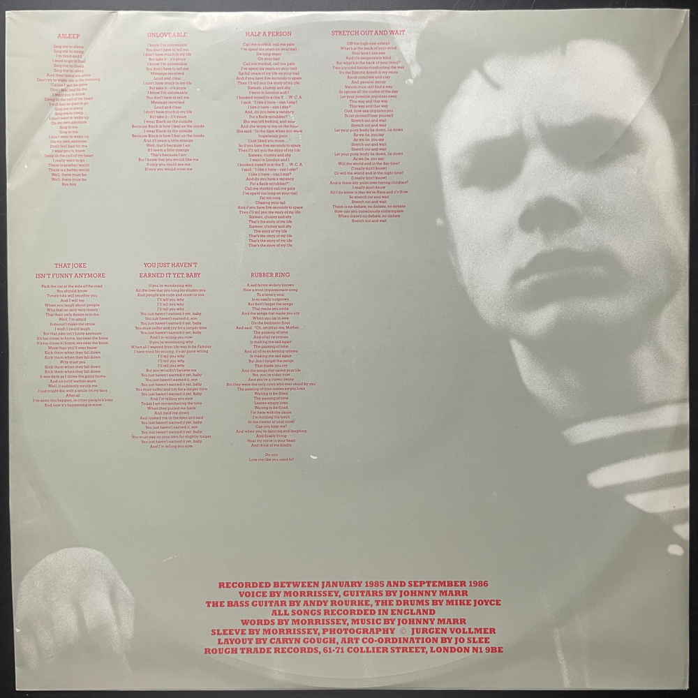 The Smiths ‎– The World Won't Listen (Португалия 1987г.)