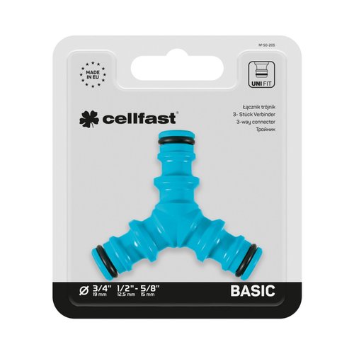 Тройник CELLFAST BASIC 1/2"