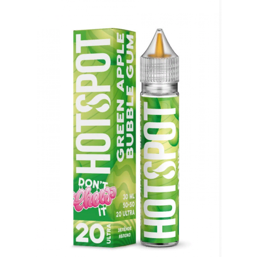 Hotspot DONT Chew IT - Green Apple Bubble Gum (5% nic)