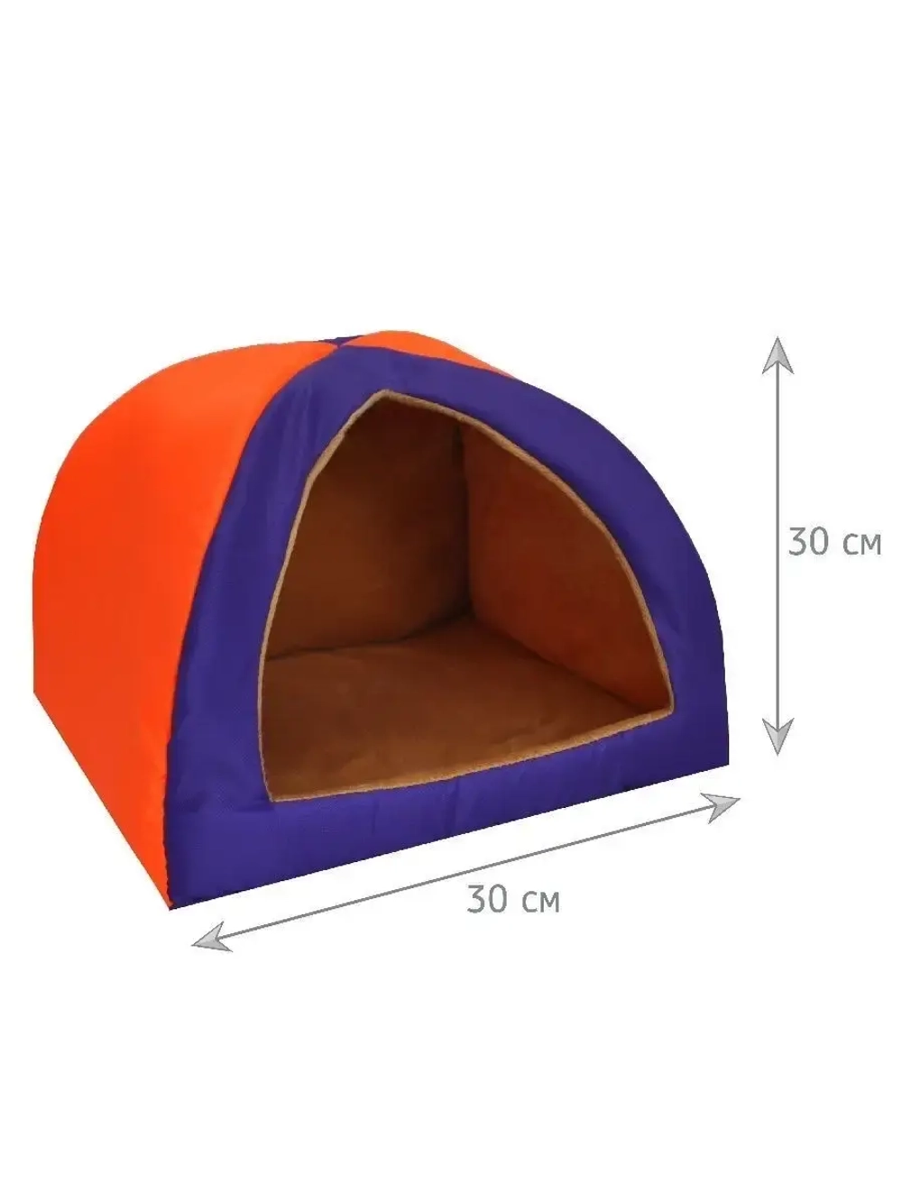 Домик для грызунов кроликов шиншилл 30см