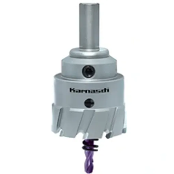 Коронка с твердосплавными напайками Karnasch в сборе Power-Max 55 Ø14×55 мм, арт. 20.1141-014