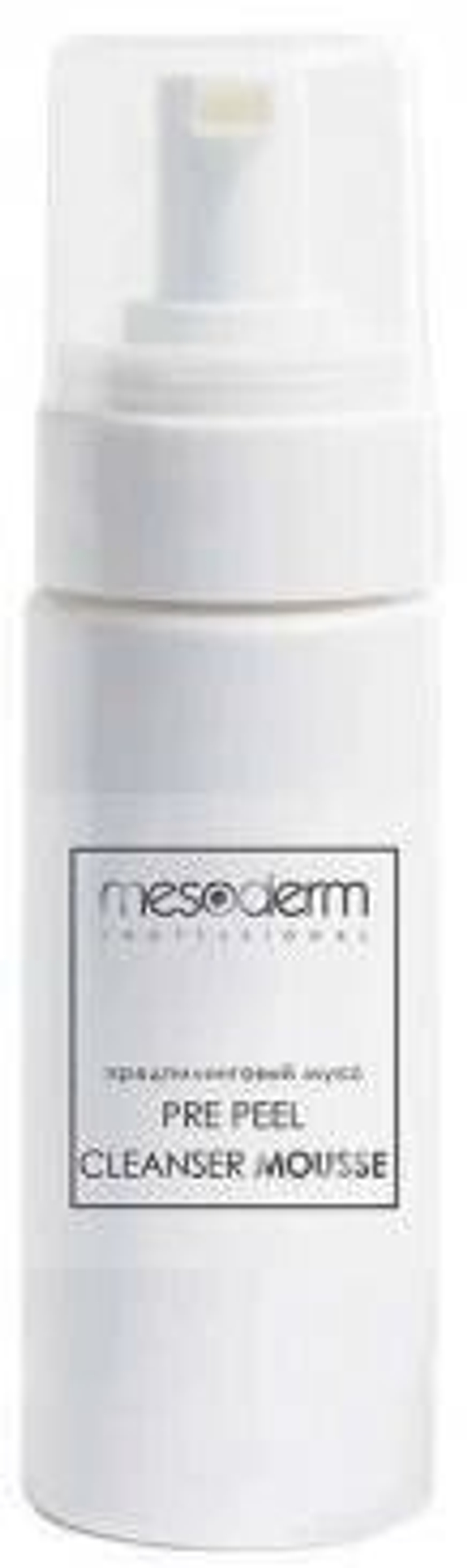 Предпилинговый очищающий мусс с молочной и феруловой кислотой "PrePeel cleanser" 160мл, Mesoderm