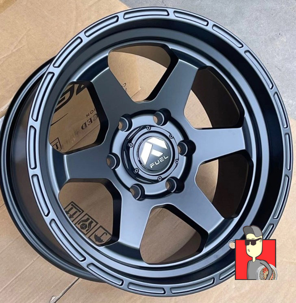 Комплект дисков Fuel Off-Road 17x9 et0 6x139.7