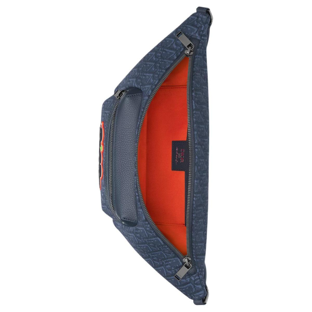 Картхолдеры и кошельки DIOR x KAWS Rider 2.0 Logo, 1ESBO077OUP-H563