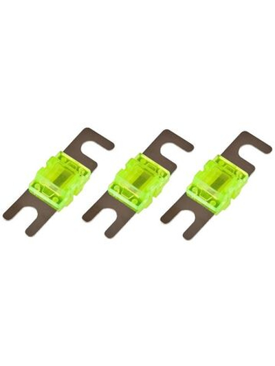Предохранитель mini ANL-типа Kicx MANL. Комплект 3шт