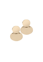 Серьги "Луиза" цвет - золото