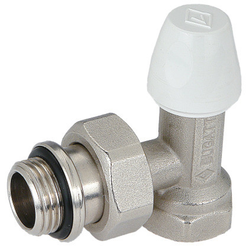 Кран радиаторный BUGATTI 1/2" угл. нижний