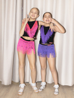 Шорты с бахромой