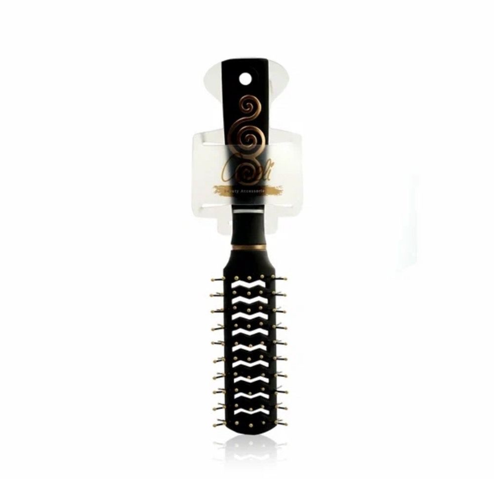 Ameli Расческа массажная пластиковая двусторонняя "Завиток"