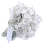 Гирлянда для дома Занавес "Звезды" 3м 160ламп LED, 8 реж, Теплый белый