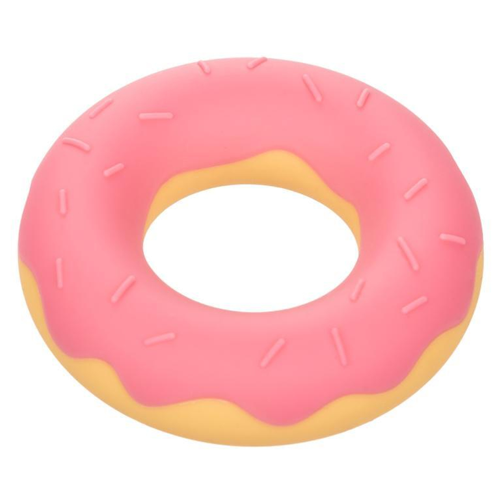 Эрекционное кольцо в форме пончика Dickin’ Donuts Silicone Donut Cock Ring (Цвет: розовый)