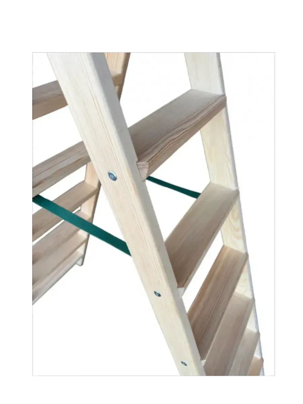 Стремянка деревянная 2х8 wide (рабоч. высота 3,3м)