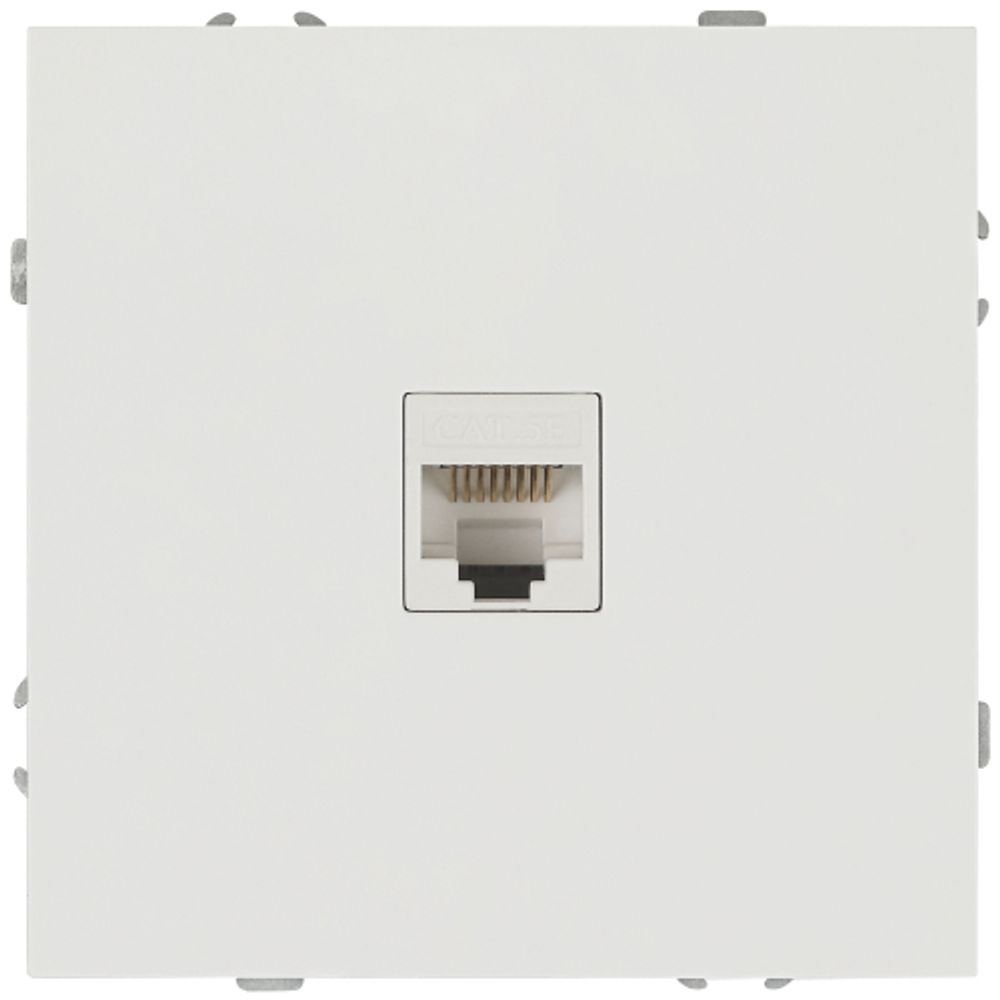 Розетка ЭРА Galaxy 15-3107-01 информационная RJ45 IP20 белый