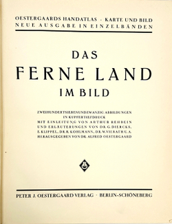 Oestergaard, Alfred (Hrsg.) Das ferne Land im Bild \ Эстергаарl. Далекая страна на картинке 1930