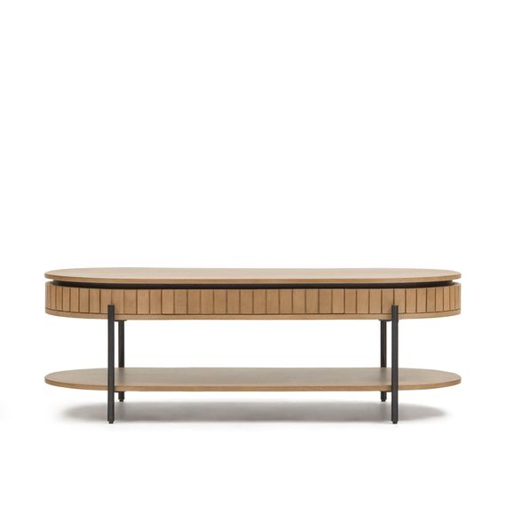 Журнальный столик Licia 130x65 см из дерева манго